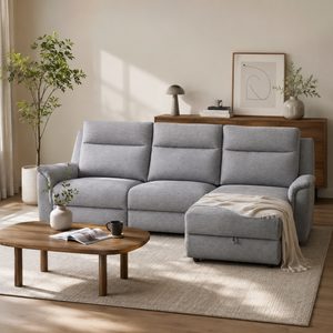 LUVIA CHAISE SOFA WITH STORAGE