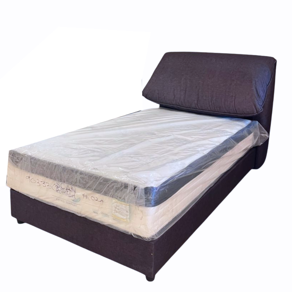 SAREK 3.5FT SUPER SINGLE SIZE DIVAN BEDFRAME