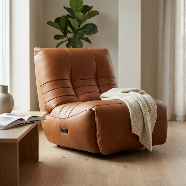 LEPO SWIVEL RECLINER WITH PHONE HOLDER
